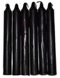 Black Taper Candles (set of 6) Mythical Collectibles Candles