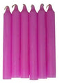 Pink Taper Candles (set of 6) Mythical Collectibles Candles