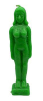Green Woman Candle Mythical Collectibles Candles