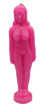 Pink Woman Candle Mythical Collectibles Candles