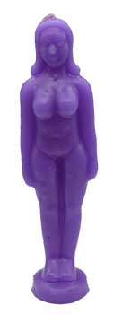 Purple Woman Candle Mythical Collectibles Candles