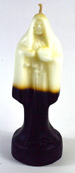 White & Black Holy Death Candle Mythical Collectibles Candles