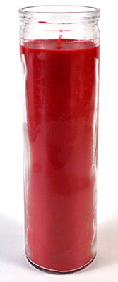 Red 7-Day Jar Candle Mythical Collectibles Candles