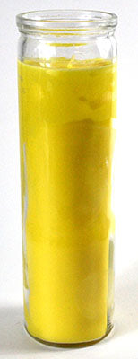 Yellow 7-Day Jar Candle Mythical Collectibles Candles