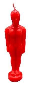 Red Man Candle Mythical Collectibles