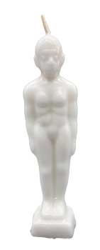 White Man Candle Mythical Collectibles Candles