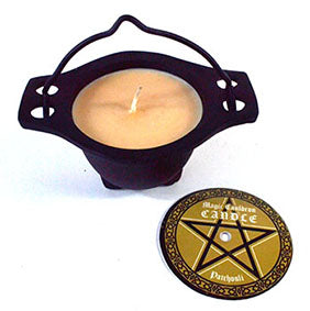 Patchouli Candle in cauldron Mythical Collectibles Candles