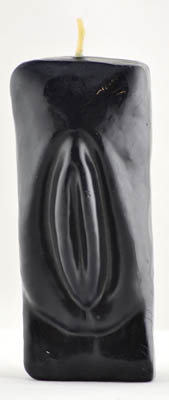 Black Female Genital CandleMythical Collectibles