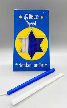 Assorted Hanukah Candles - 45 pack Mythical Collectibles Candles