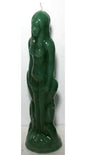 Green Female Candle Mythical Collectibles Candles