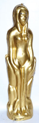 Gold Female Candle Mythical Collectibles Candles