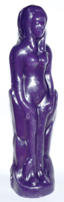 Purple Female Candle Mythical Collectibles Candles