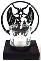 Baphomet Tealight Candle Holder Mythical Collectibles Candle Holders