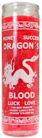 Dragon's Blood 7-Day Jar Candle Mythical Collectibles Candles