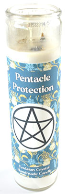 Pentacle Protection Aromatic Jar Candle Mythical Collectibles Candles