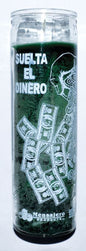 Money Drawing Green Jar Candle Mythical Collectibles Candles