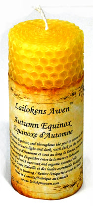 Autumn Equanox Altar Lailokens Awen Candle Mythical Collectibles