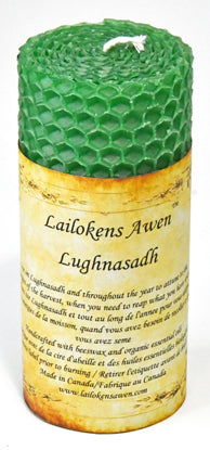 Lughnasadh Altar Lailokens Awen Candle Mythical Collectibles