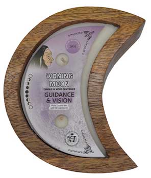 12 hr Waning Moon Guidance & Vision Candle Mythical Collectibles Candles