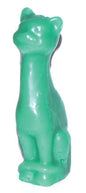Green Cat Candle Mythical Collectibles