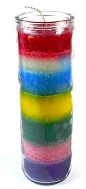 7 Color 7-Day Jar Candle Mythical Collectibles Candles