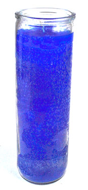 Blue 7-Day Jar Candle Mythical Collectibles Candles