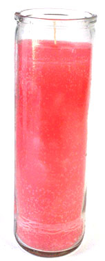 Pink 7-Day Jar Candle Mythical Collectibles Candles