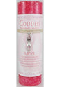 Love Pillar Candle with Goddess NecklaceMythical Collectibles