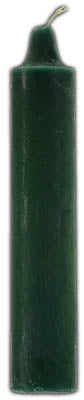 Green Pillar Candle Mythical Collectibles Candles