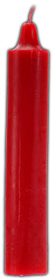 Red Pillar CandleMythical Collectibles