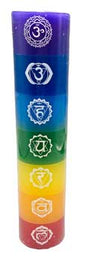 7 Chakra Pillar CandleMythical Collectibles