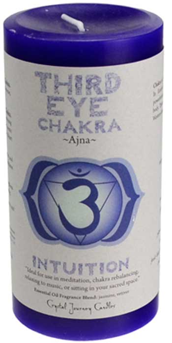Third Eye Chakra Pillar CandleMythical Collectibles