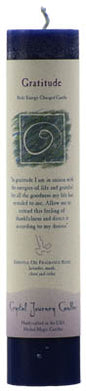 Gratitude Reiki Charged Pillar CandleMythical Collectibles