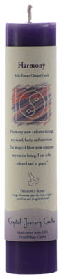 Harmony Reiki Charged Pillar CandleMythical Collectibles