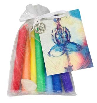 Chakra Candles Reiki Infused 7 Chakra KitMythical Collectibles