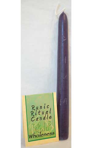 Wholeness Runic Ritual CandleMythical Collectibles