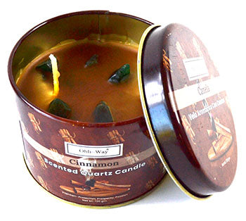 Canela (Cinnamon) Quartz Tin Candle Mythical Collectibles Candles