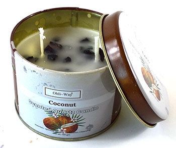 Coco (Coconut) Quartz Tin Candle Mythical Collectibles Candles