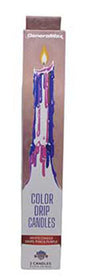Pink & Purple Drip Candles - 2 pack Mythical Collectibles Candles