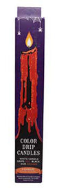 Red, Black & Orange Drip Candles - 2 pack Mythical Collectibles Candles