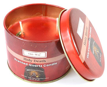 Santa Muerte (Holy Death) Quartz Tin Candle Mythical Collectibles Candles