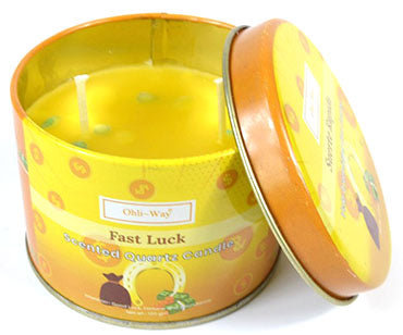 Suerte Rapida (Fast Luck) Quartz Tin Candle Mythical Collectibles Candles