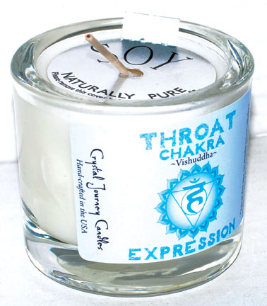 Throat Chakra Soy Votive CandleMythical Collectibles