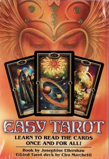 Easy Tarot Deck & Book Ellershaw & Marchetti Tarot Cards