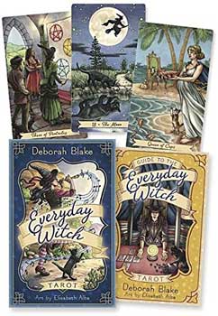 Everyday Witch Tarot Deck & Book Deborah Blake Tarot Cards