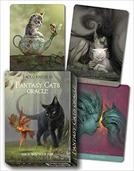 Fantasy Cats Oracle Cards Paolo Barbieri Tarot Cards