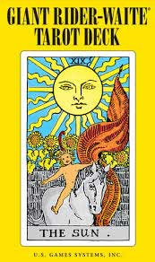 Giant Rider-Waite Tarot Deck Pamela Colman Smith Tarot Cards