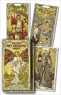 Golden Art Nouveau Tarot Mythical Collectibles Tarot Cards