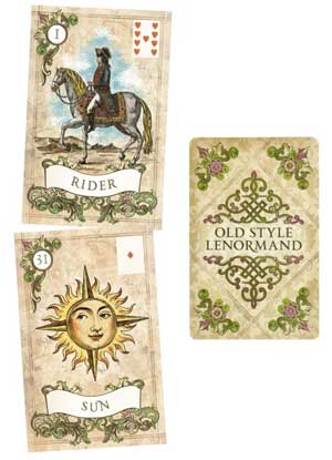 Old Style Lenormand Tarot Deck Alexander Ray Tarot Cards