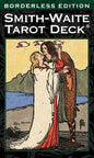 Smith-Waite Borderless Tarot Deck Pamela Colman Smith Tarot Cards